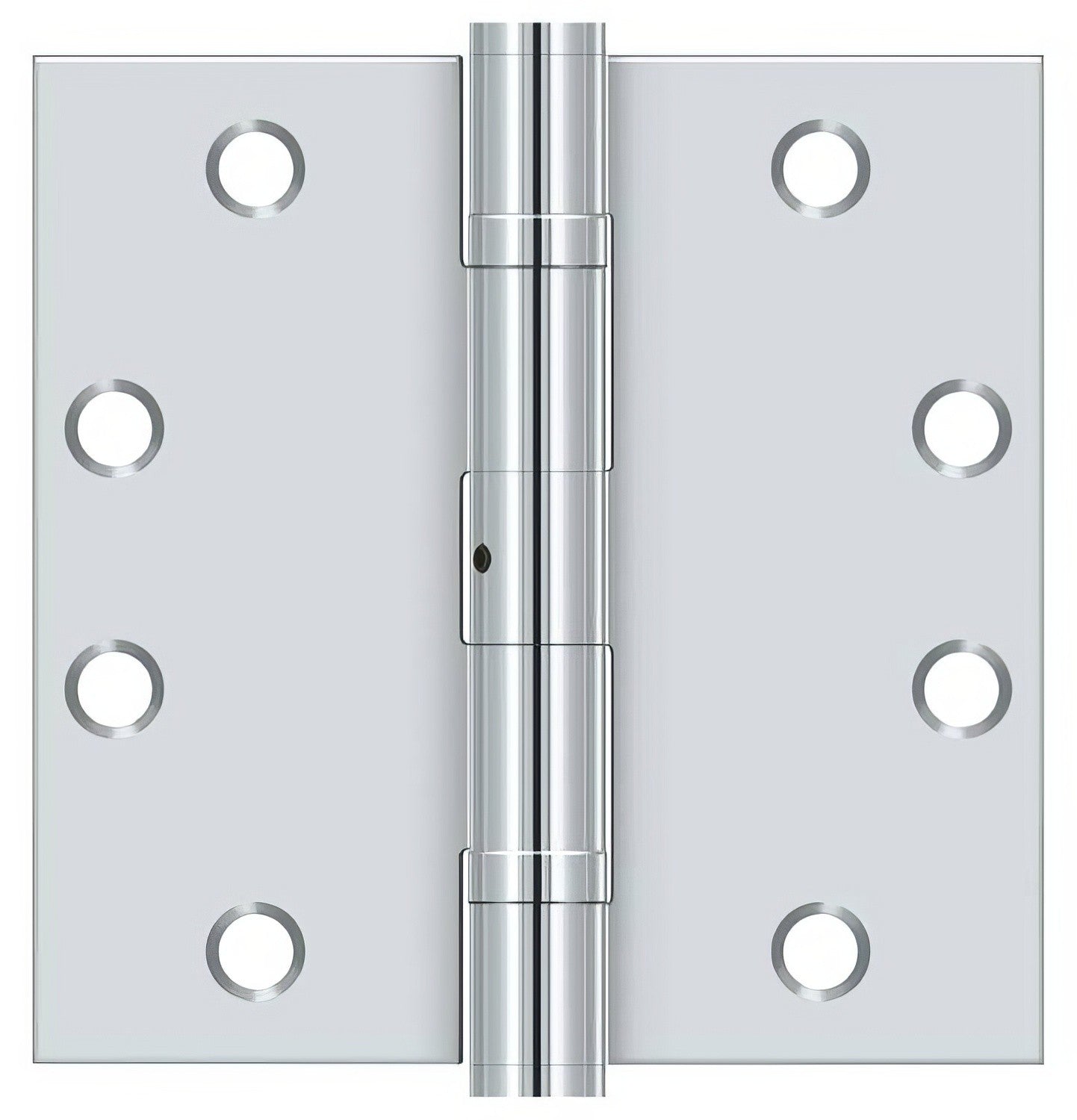 Deltana S45BBNU 4-1/2" x 4-1/2" Square Corner Ball Bearing Door Hinge