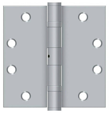 Deltana S45BBNU 4-1/2" x 4-1/2" Square Corner Ball Bearing Door Hinge.