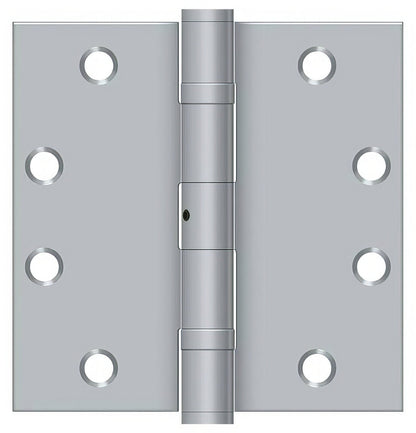 Deltana S45BBNU 4-1/2" x 4-1/2" Square Corner Ball Bearing Door Hinge
