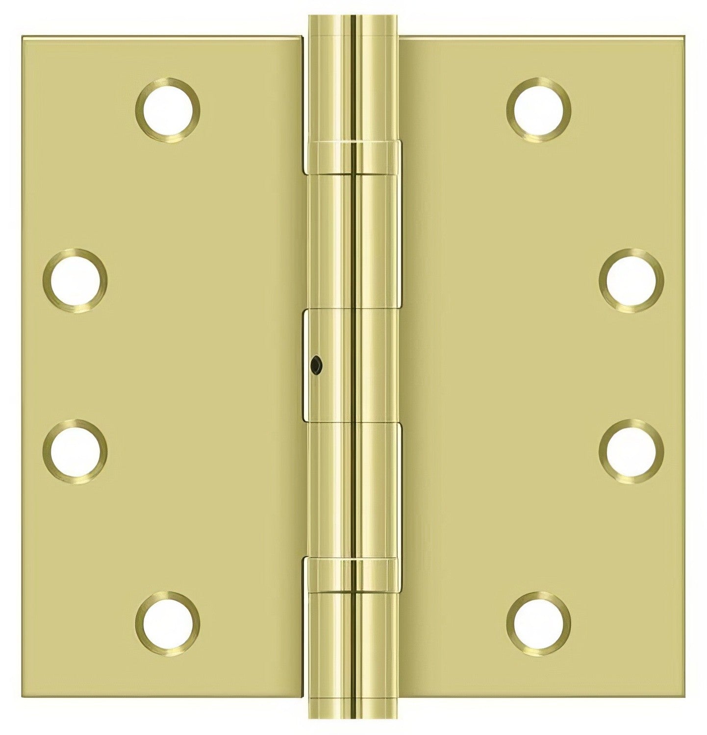 Deltana S45BBNU 4-1/2" x 4-1/2" Square Corner Ball Bearing Door Hinge