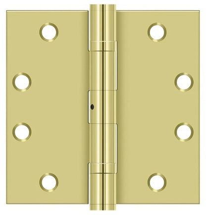 Deltana S45BBNU 4-1/2" x 4-1/2" Square Corner Ball Bearing Door Hinge.