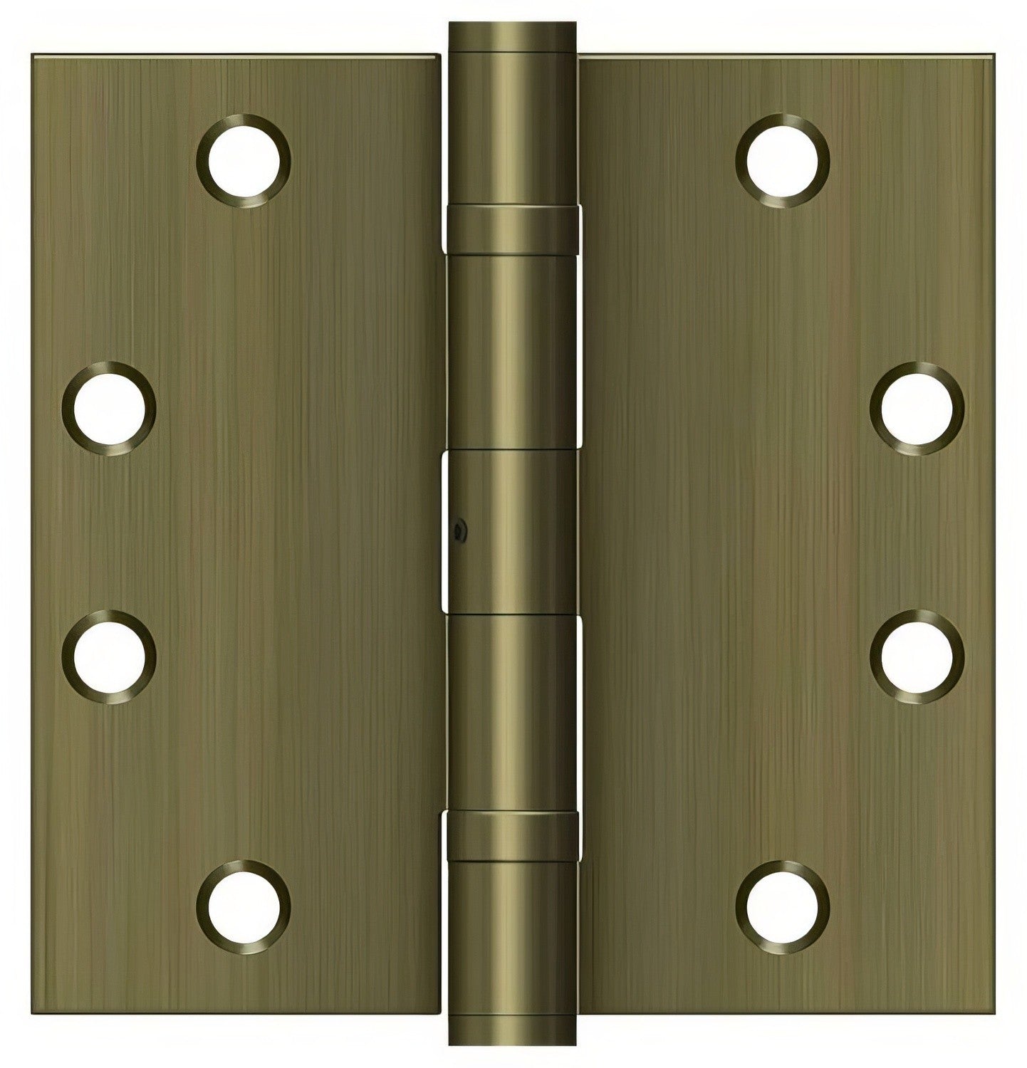 Deltana S45BBNU 4-1/2" x 4-1/2" Square Corner Ball Bearing Door Hinge