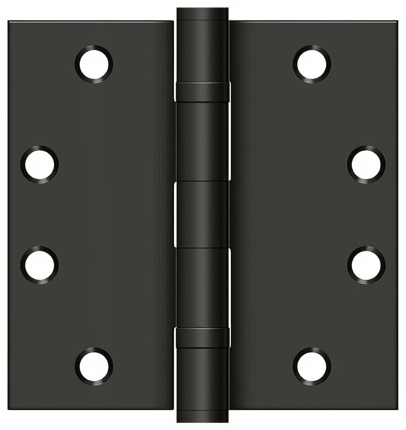 Deltana S45BB 4-1/2" x 4-1/2" Square Corner Ball Bearing Door Hinge