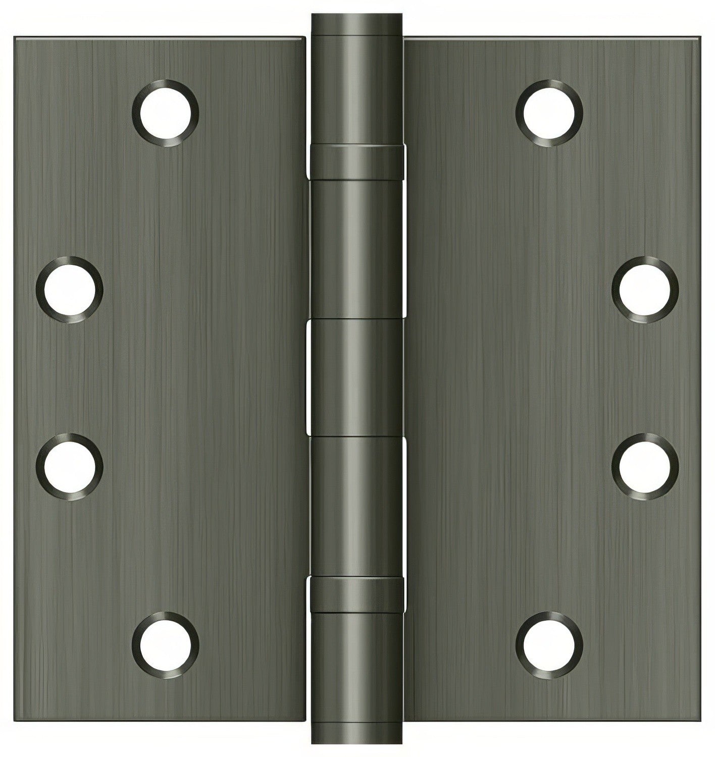 Deltana S45BB 4-1/2" x 4-1/2" Square Corner Ball Bearing Door Hinge