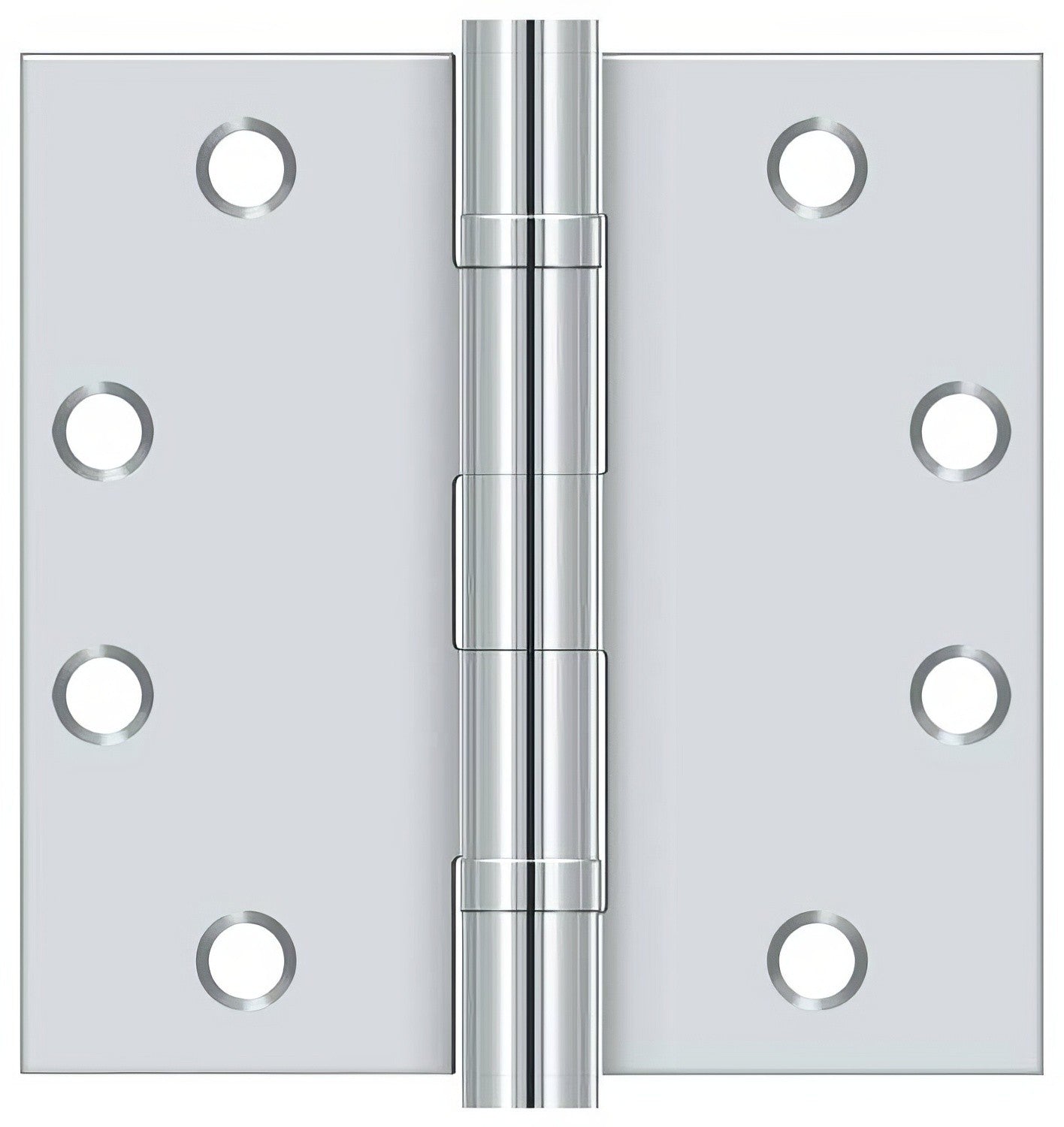 Deltana S45BB 4-1/2" x 4-1/2" Square Corner Ball Bearing Door Hinge