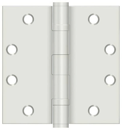 Deltana S45BB 4-1/2" x 4-1/2" Square Corner Ball Bearing Door Hinge