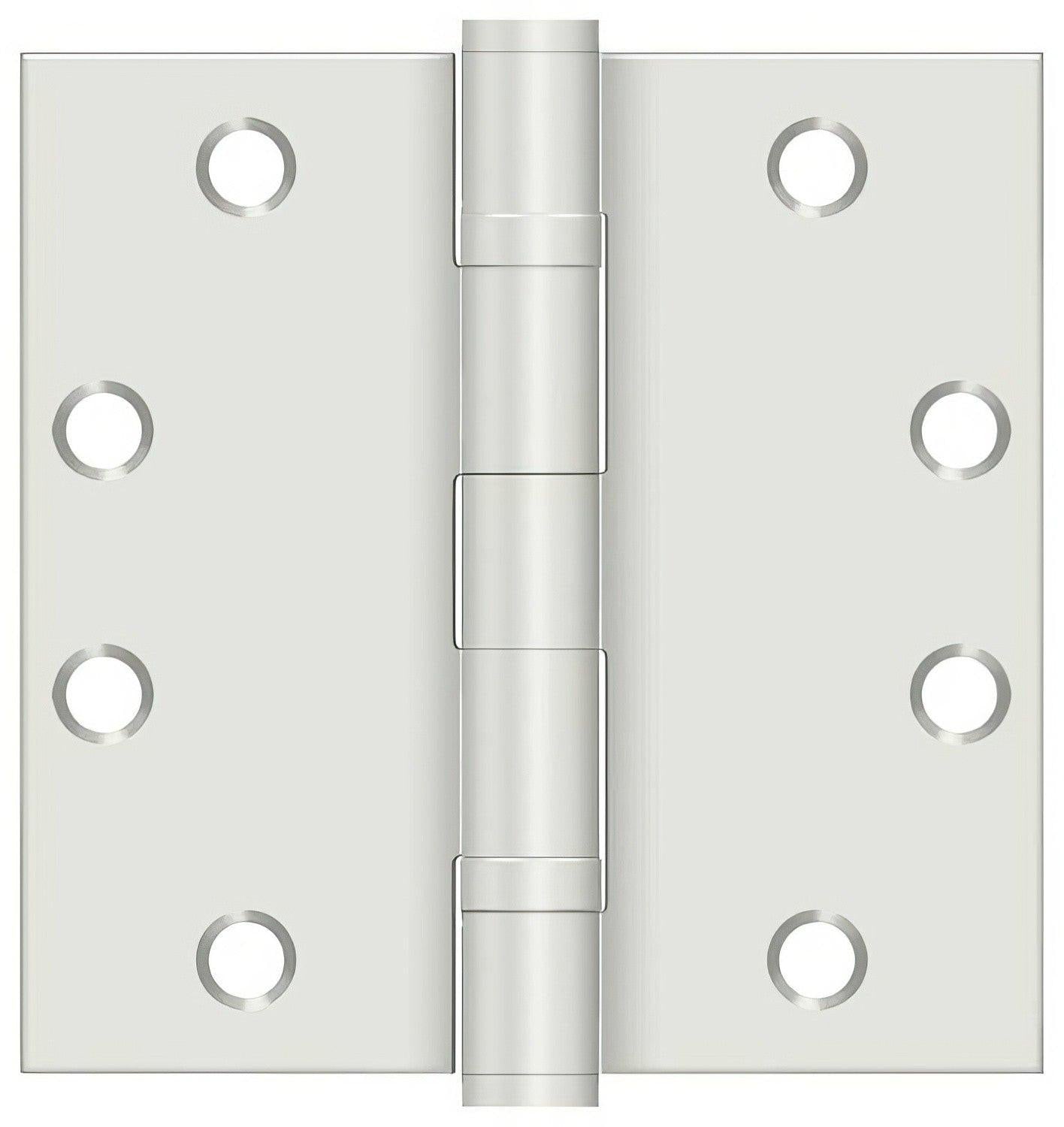 Deltana S45BB 4-1/2" x 4-1/2" Square Corner Ball Bearing Door Hinge.