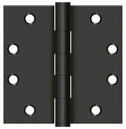Deltana S45U 4-1/2" x 4-1/2" Square Corner Door Hinge.
