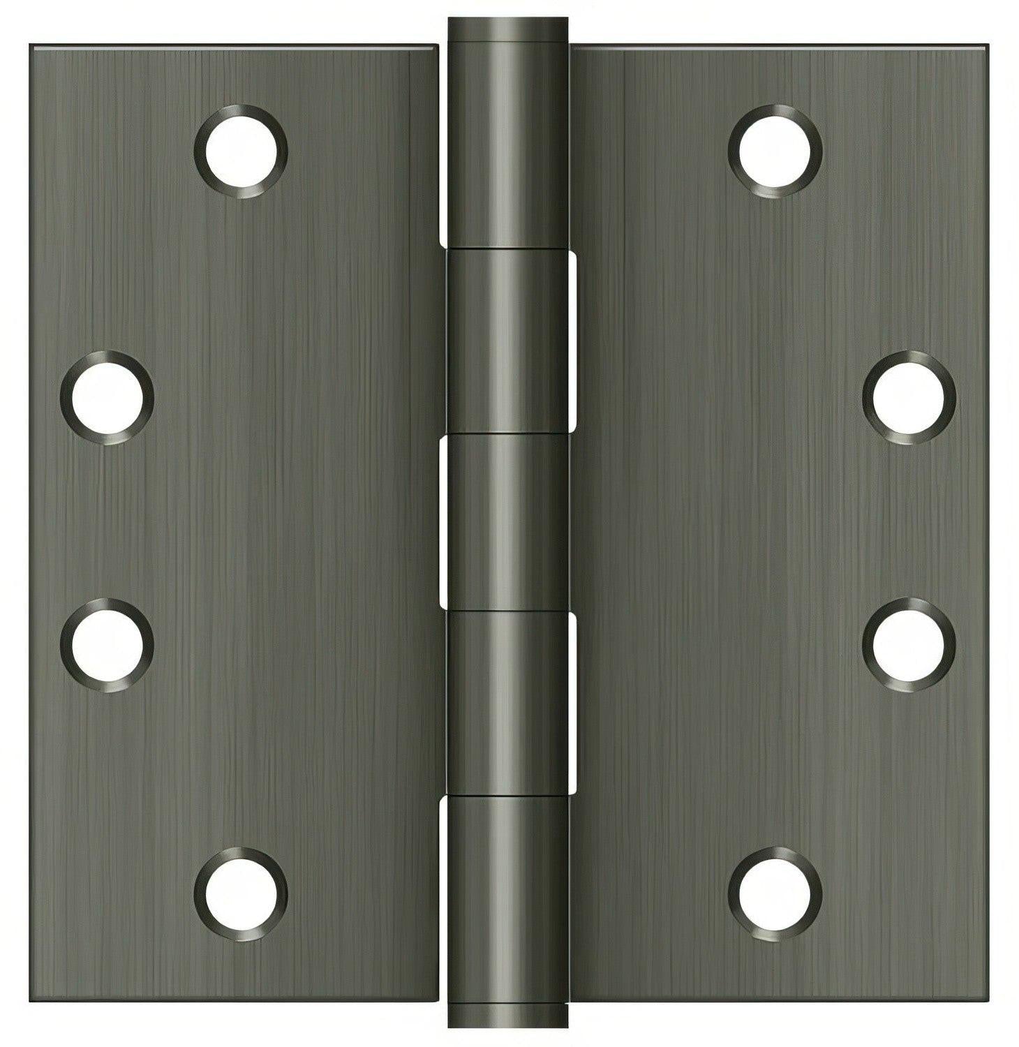 Deltana S45U 4-1/2" x 4-1/2" Square Corner Door Hinge.