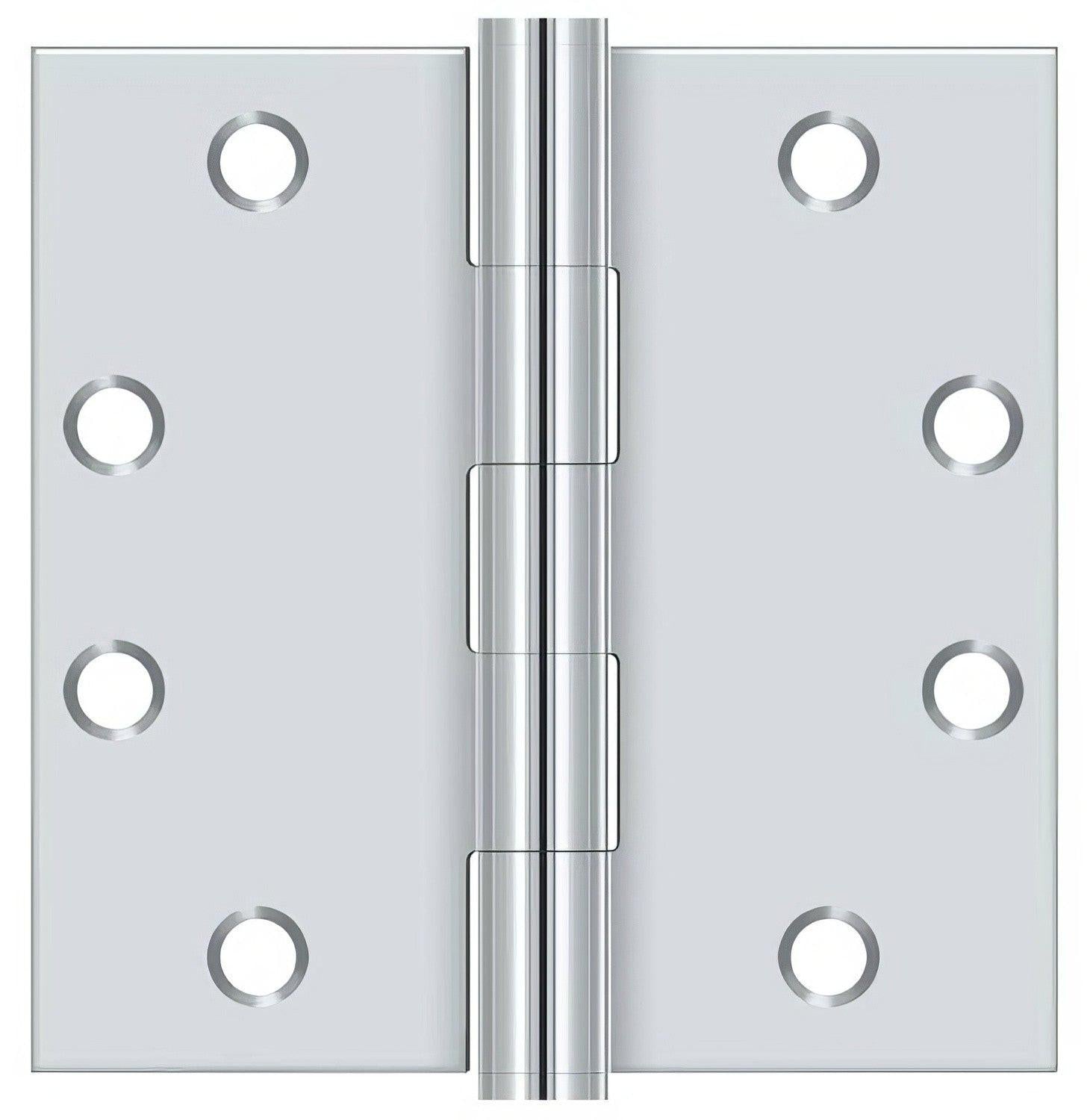 Deltana S45U 4-1/2" x 4-1/2" Square Corner Door Hinge.