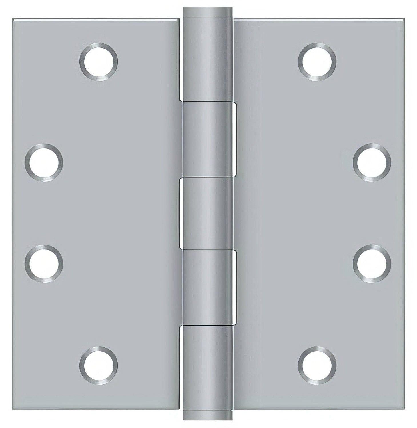 Deltana S45U 4-1/2" x 4-1/2" Square Corner Door Hinge.