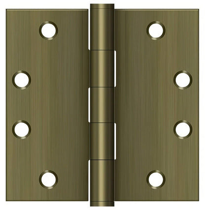 Deltana S45U 4-1/2" x 4-1/2" Square Corner Door Hinge.