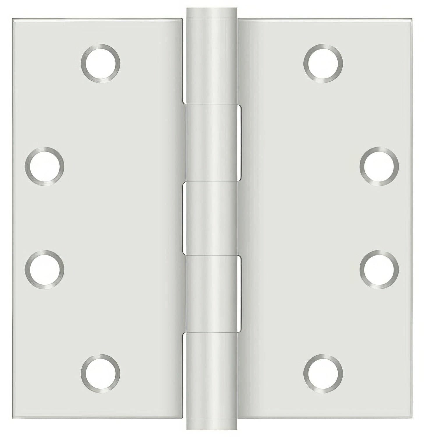 Deltana S45USPW 4-1/2" x 4-1/2" HD Square Steel Door Hinge.