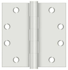 Deltana S45USPW 4-1/2" x 4-1/2" HD Square Steel Door Hinge.