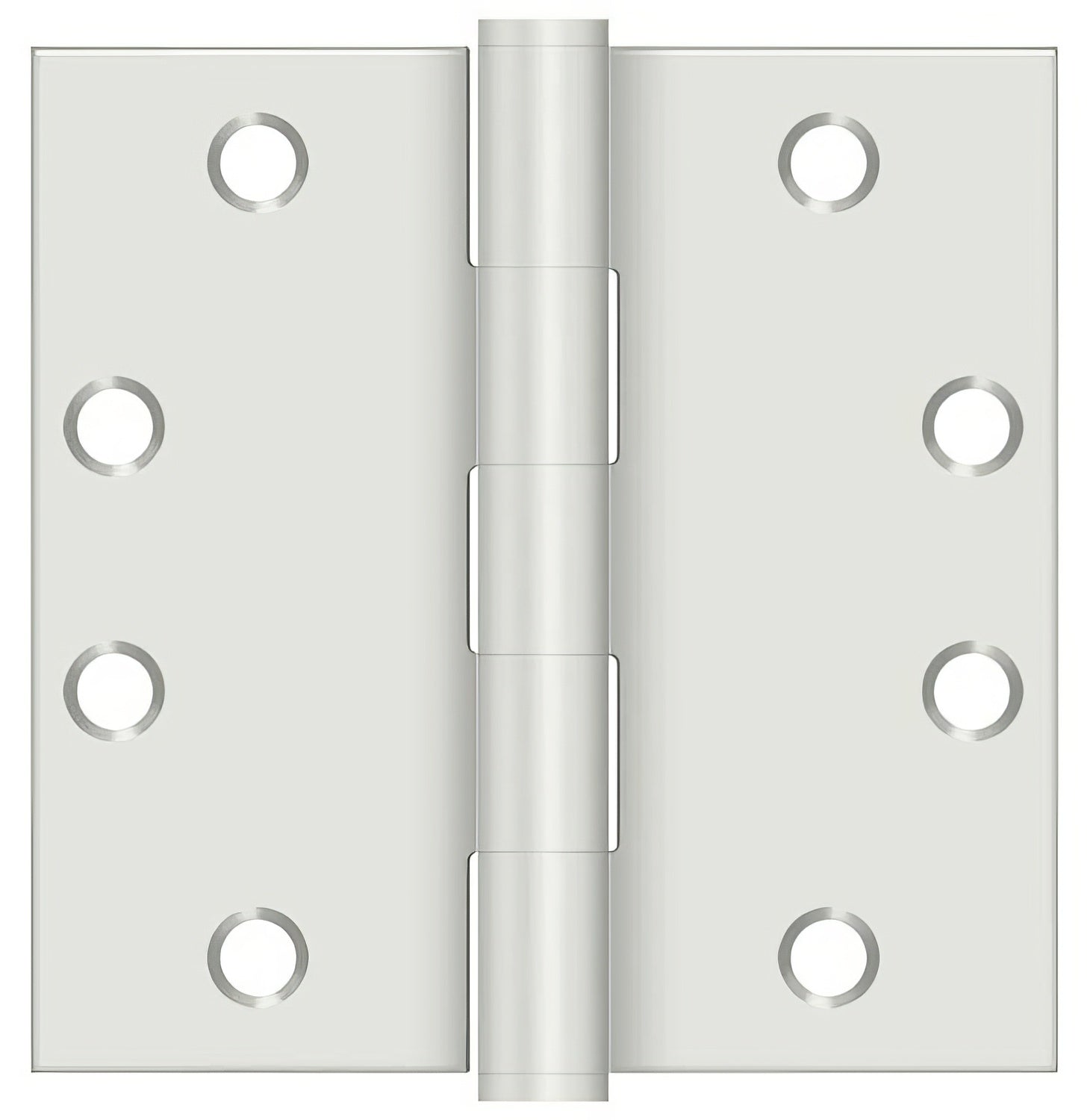 Deltana S45USPW 4-1/2" x 4-1/2" HD Square Steel Door Hinge