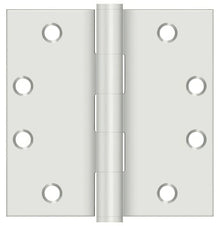 Deltana S45USPW 4-1/2" x 4-1/2" HD Square Steel Door Hinge