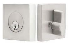Emtek Square Single Cylinder Stainless Steel Deadbolt