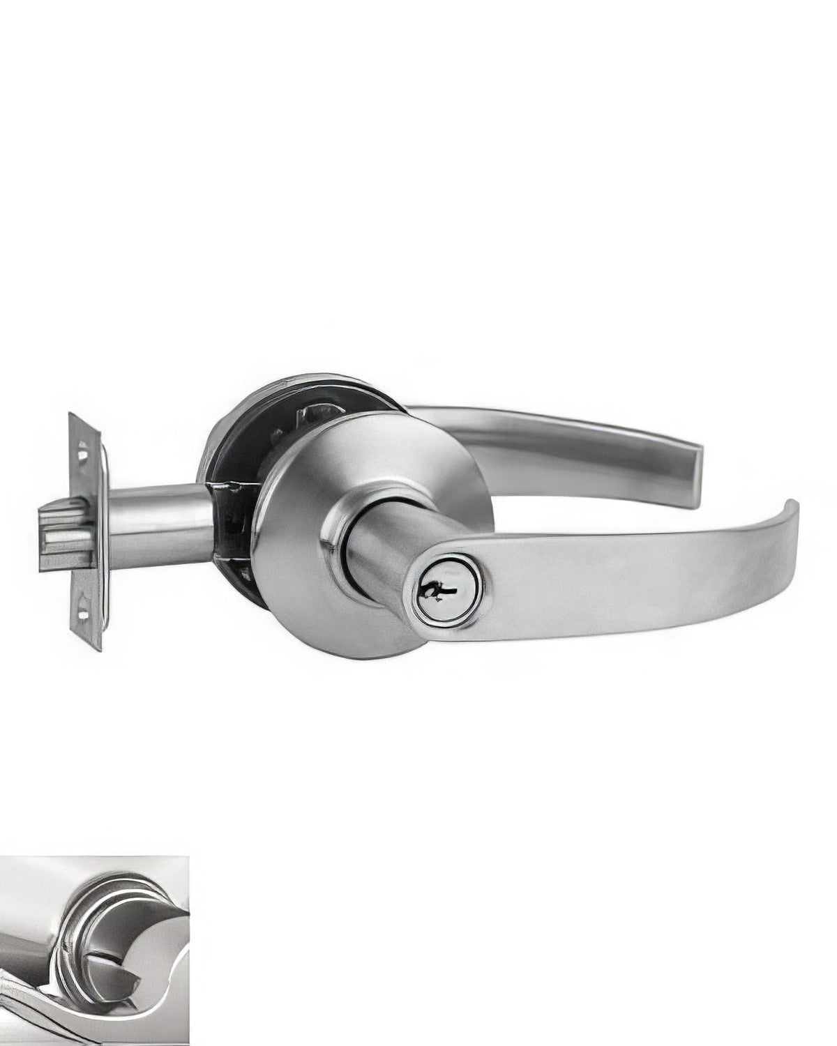 Schlage Commercial S51PD-NEP Neptune Keyed Entry Door Lever