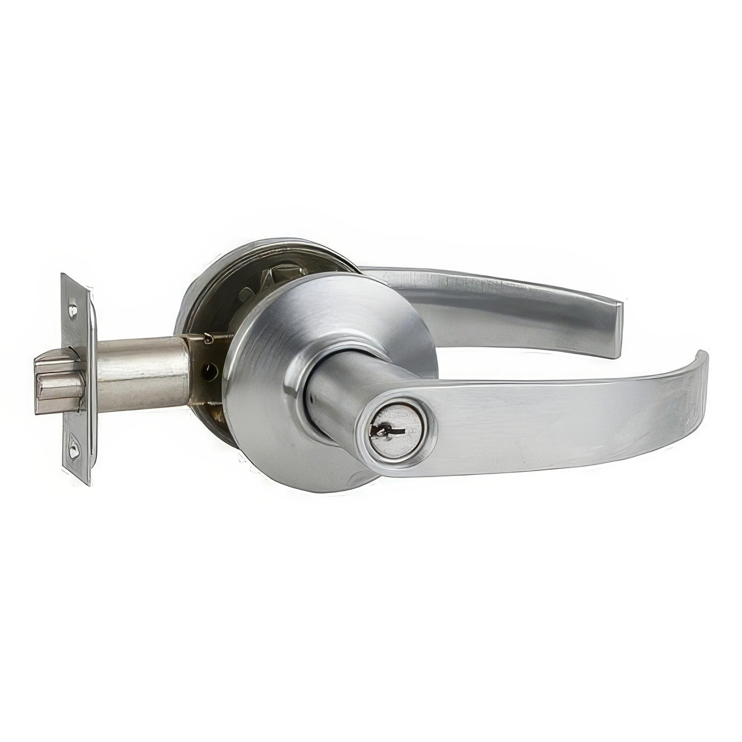 Schlage Commercial S51PD-NEP Neptune Keyed Entry Door Lever