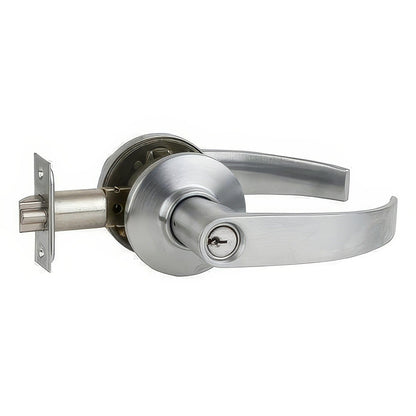 Schlage Commercial S51PD-NEP Neptune Keyed Entry Door Lever