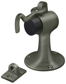 Deltana SAHF358 3-5/8" x 2-1/4" Floor Mount Door Bumper with Holder