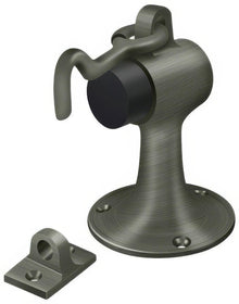 Deltana SAHF358 3-5/8" x 2-1/4" Floor Mount Door Bumper with Holder.