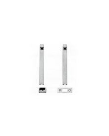 Ives SB1630-B Heavy Duty Steel Flat Bottom Strike Surface Bolt 8" L Body 1" Throw.