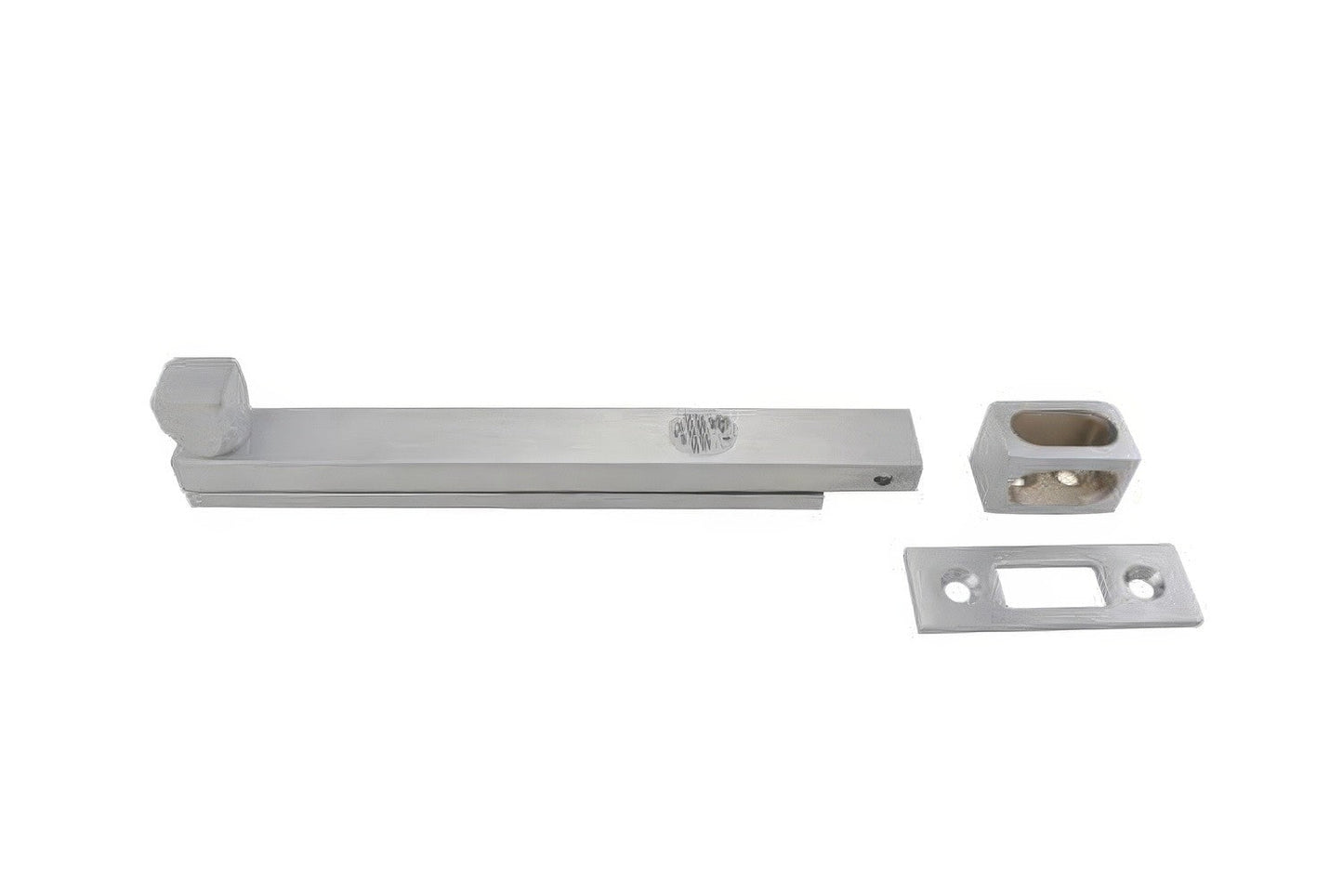 Ives SB1630-B Heavy Duty Steel Flat Bottom Strike Surface Bolt 8" L Body 1" Throw.