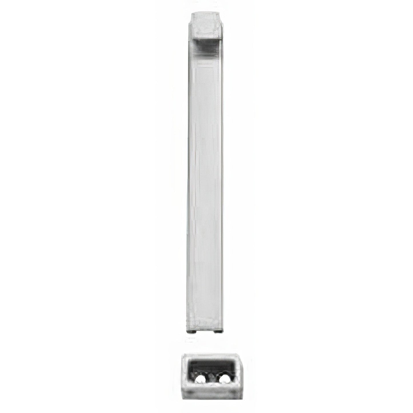 Ives SB1630-BL Heavy Duty Steel Flat Bottom Strike Locking Surface Bolt 8" L Body 1" Throw.