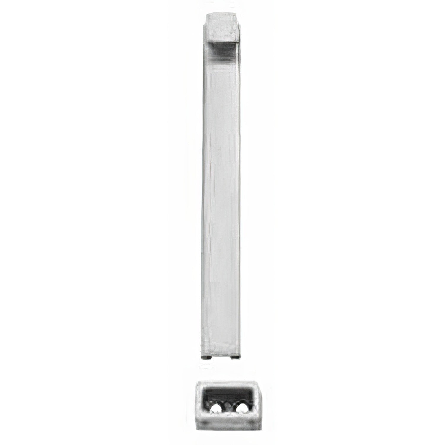 Ives SB1630-BL Heavy Duty Steel Flat Bottom Strike Locking Surface Bolt 8" L Body 1" Throw.