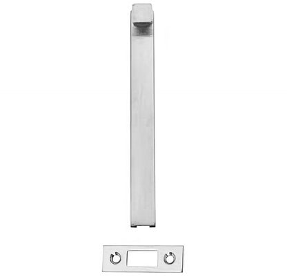 Ives SB1630-T Heavy Duty Steel Universal Top Strike Surface Bolt 8" L Body 1" Throw.