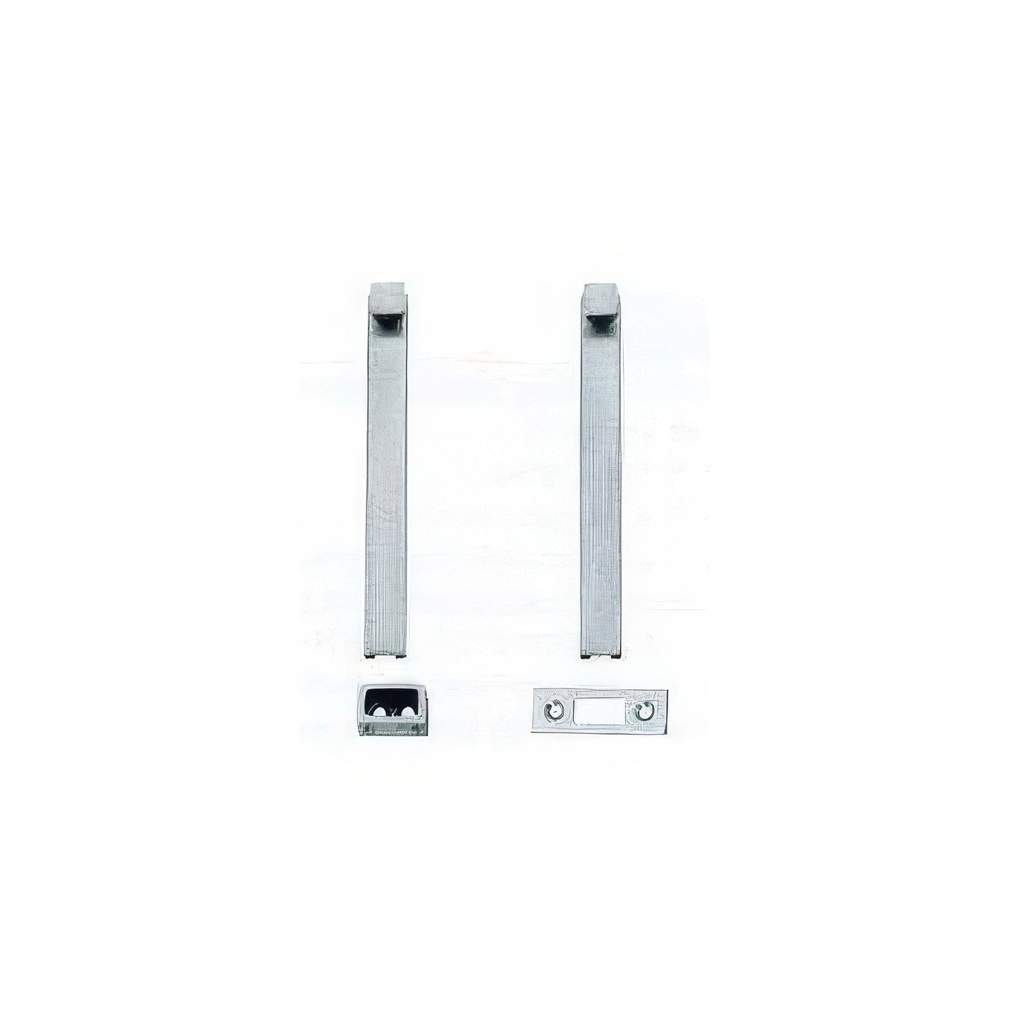 Ives SB1630-TL Heavy Duty Steel Universal Top Strike Locking Surface Bolt 8" L Body 1" Throw.