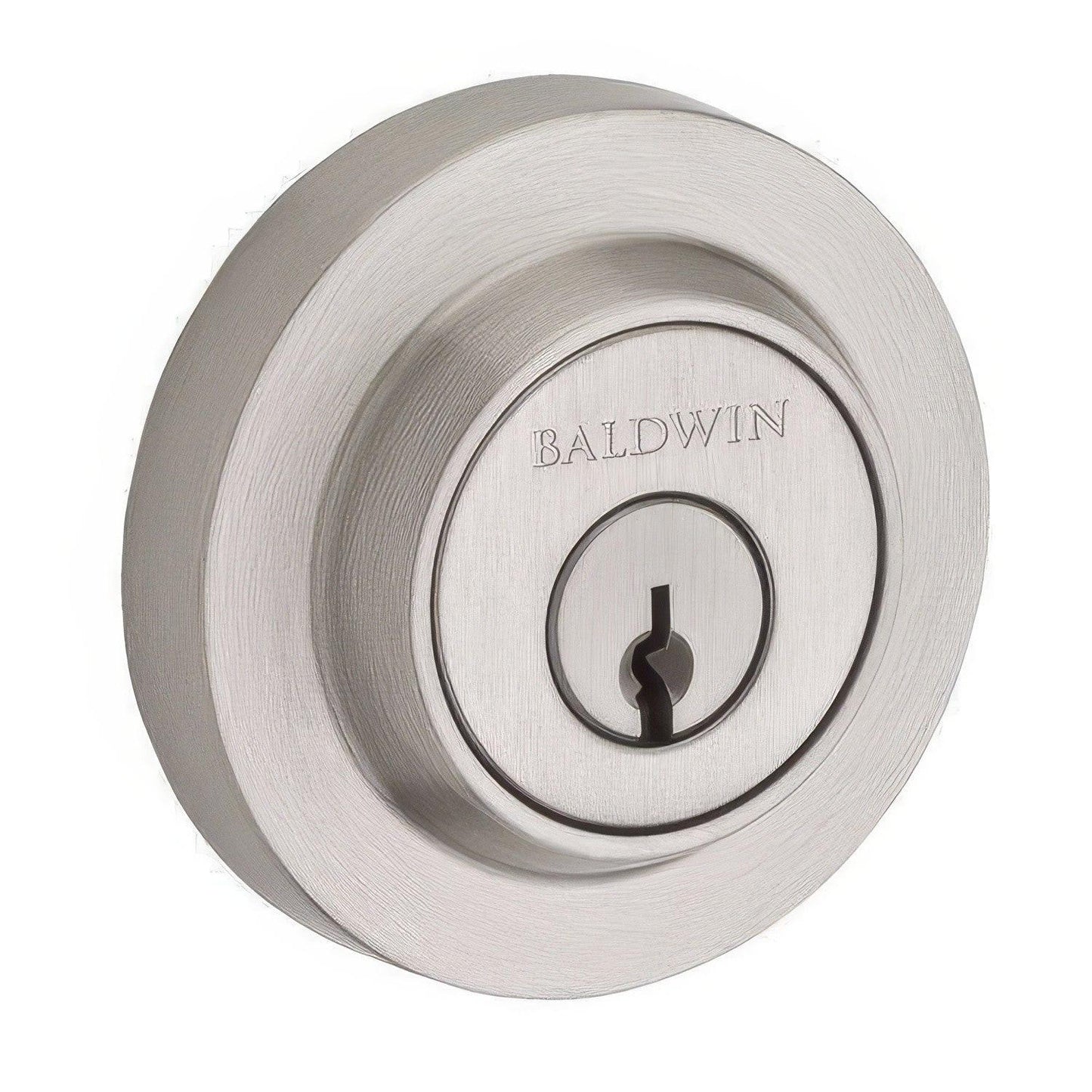 Baldwin SC.CRD Contemporary Round Keyed Entry Single Cylinder Deadbolt
