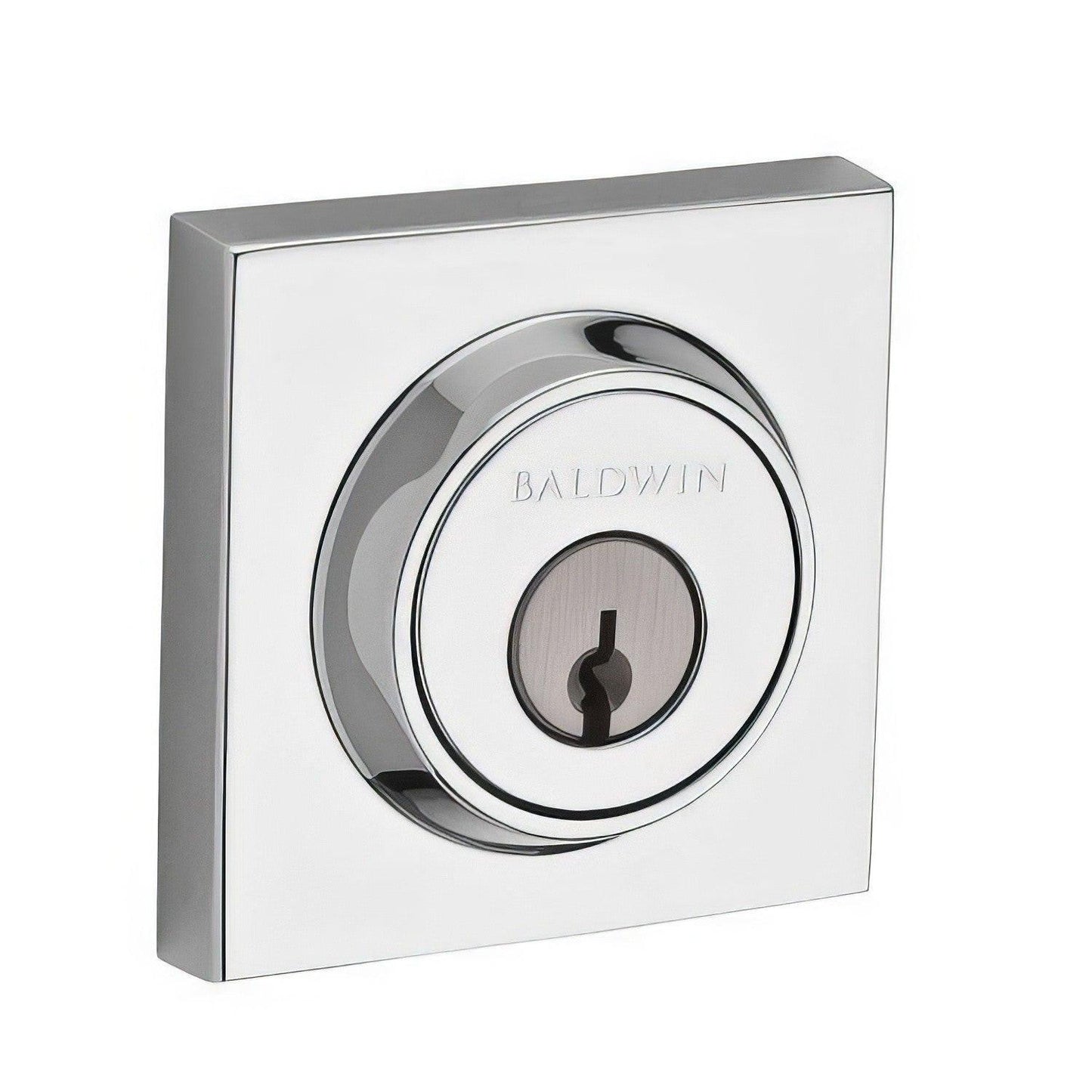 Baldwin SC.CSD Contemporary Square Keyed Entry Single Cylinder Deadbolt