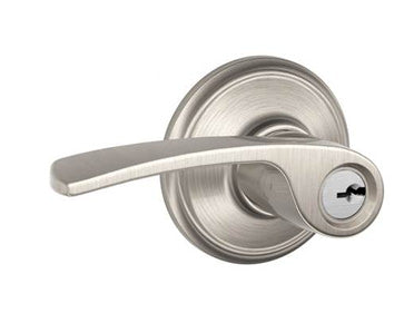 Schlage F80MER-LH Merano Left Hand Storeroom Door Lever