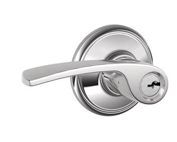 Schlage F80MER-LH Merano Left Hand Storeroom Door Lever