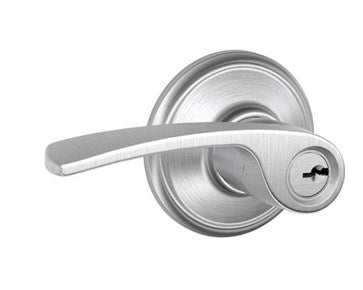 Schlage F80MER-LH Merano Left Hand Storeroom Door Lever