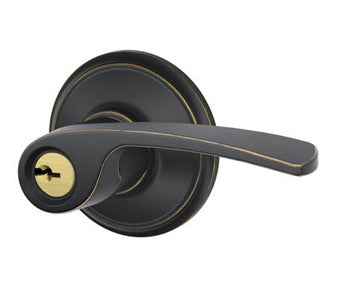 Schlage F80MER-RH Merano Right Hand Storeroom Door Lever.