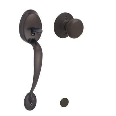 Schlage FE285-PLY-PLY Plymouth Lower Handle Set for Electronic Keypad with Plymouth Interior Knob.