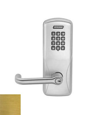 Schlage CO-200-MS-70-KP-TLR CO-Series Commercial Electronic Mortise Lock with Keypad
