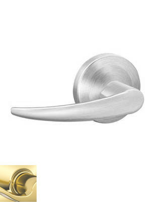 Schlage Commercial ND25D-OME Omega Exit Only Door Lever with External Blank Plate.