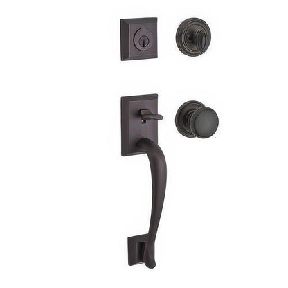 Baldwin SC.NAPXROU.TRR Napa Single Cylinder Handleset