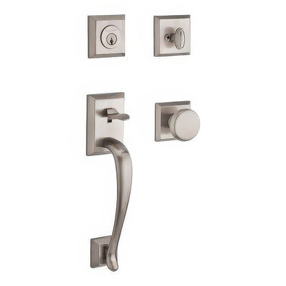 Baldwin SC.NAPXROU.TRR Napa Single Cylinder Handleset