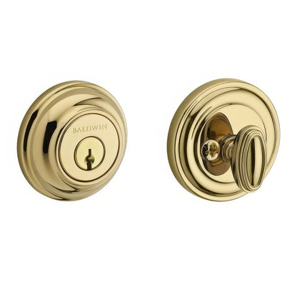 Baldwin SC.TRD Traditional Round Keyed Entry Single Cylinder Deadbolt