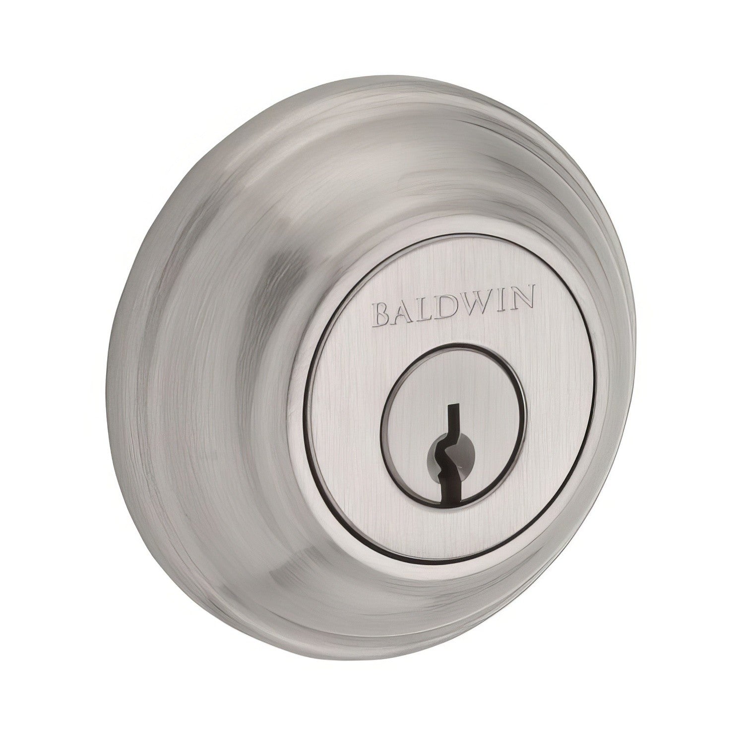 Baldwin SC.TRD Traditional Round Keyed Entry Single Cylinder Deadbolt