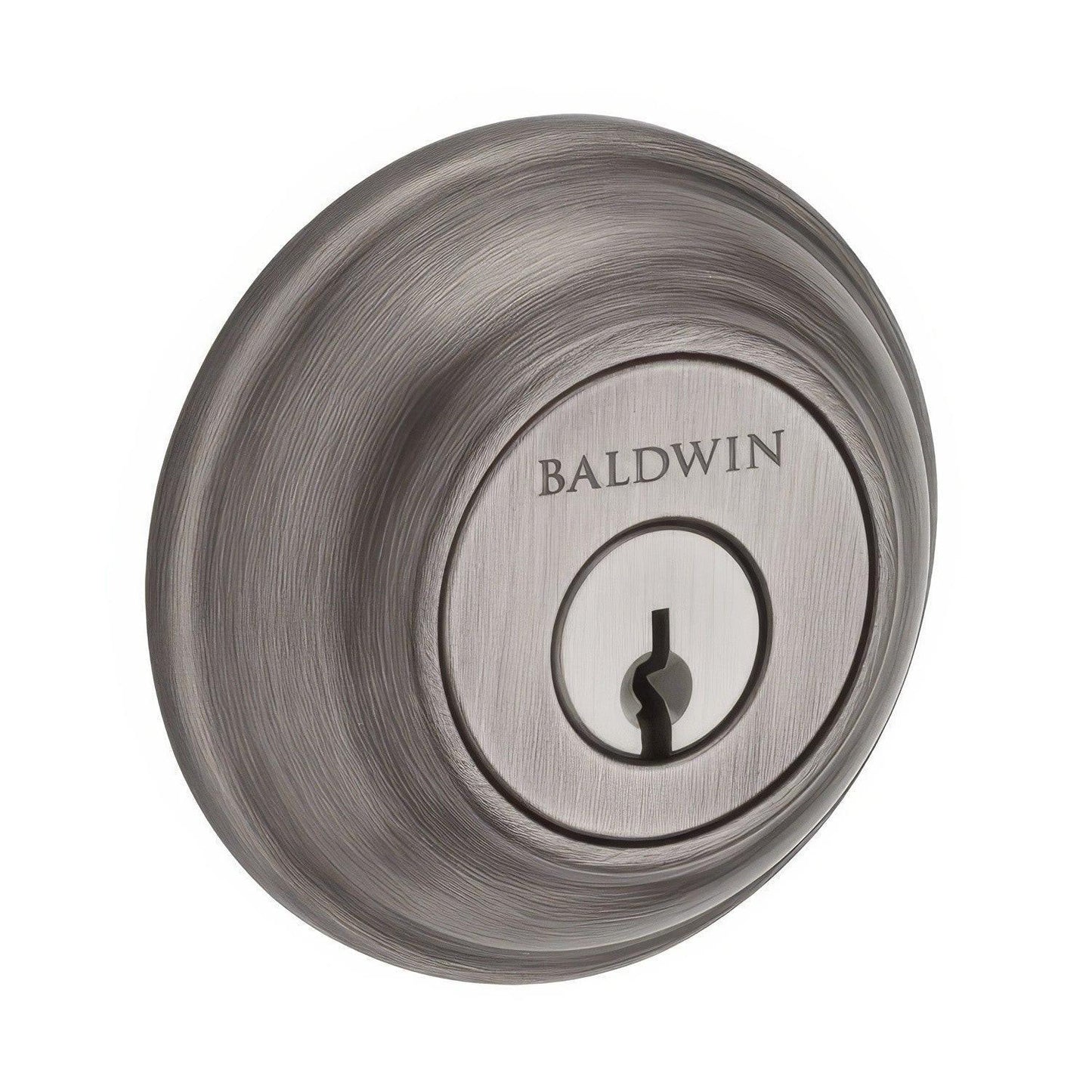 Baldwin SC.TRD Traditional Round Keyed Entry Single Cylinder Deadbolt