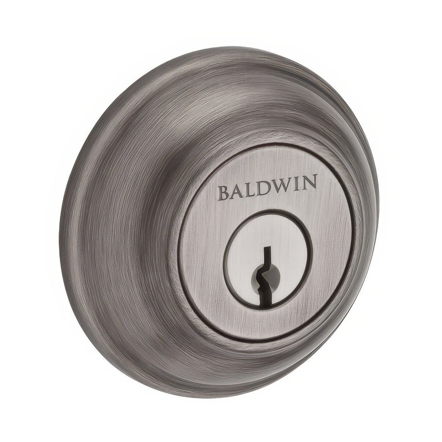 Baldwin SC.TRD Traditional Round Keyed Entry Single Cylinder Deadbolt