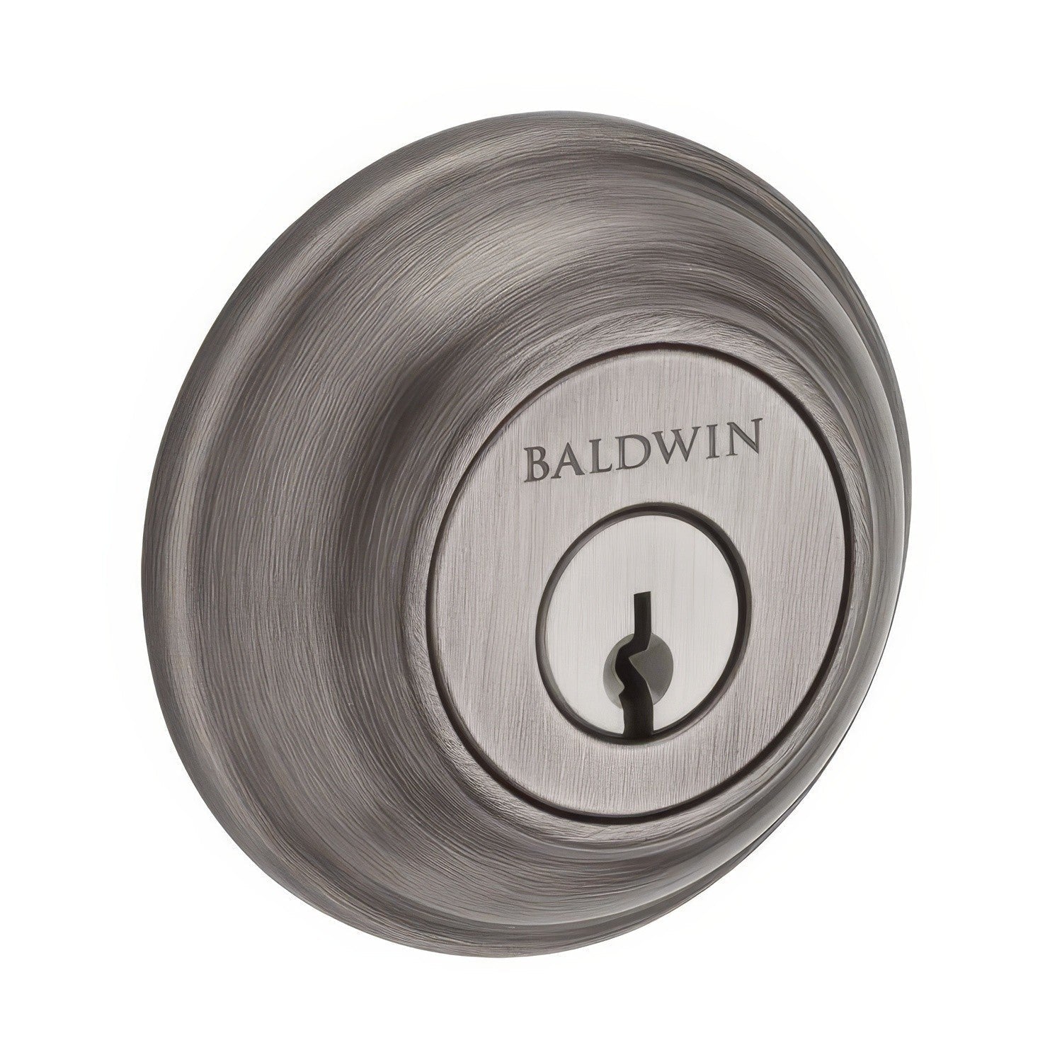 Baldwin SC.TRD Traditional Round Keyed Entry Single Cylinder Deadbolt