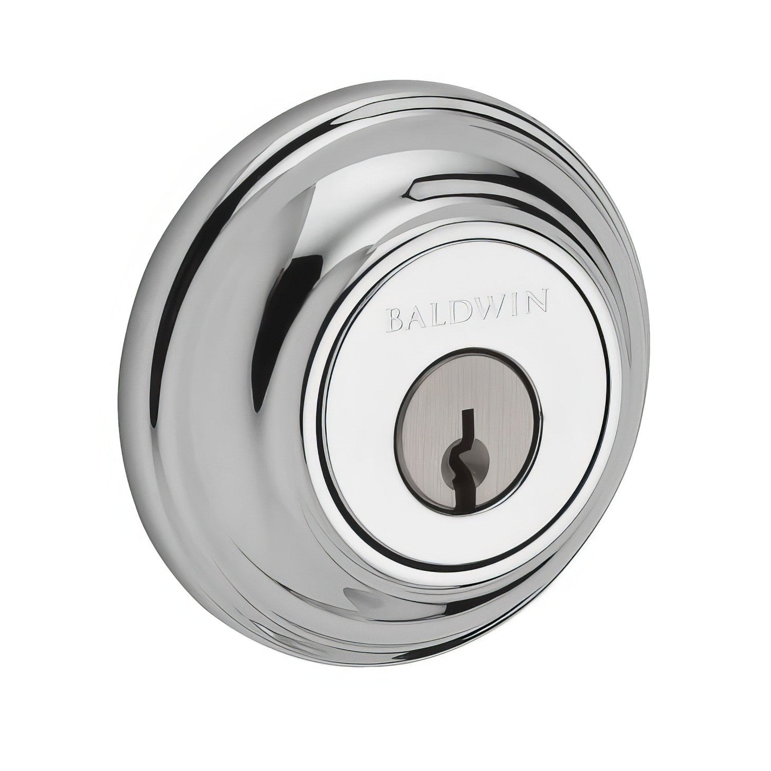 Baldwin SC.TRD Traditional Round Keyed Entry Single Cylinder Deadbolt
