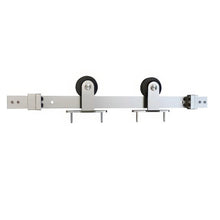 Schlage SD10TMNT66 6' 6" Sliding Barn Door Hardware Kit with Top Mount Hangers